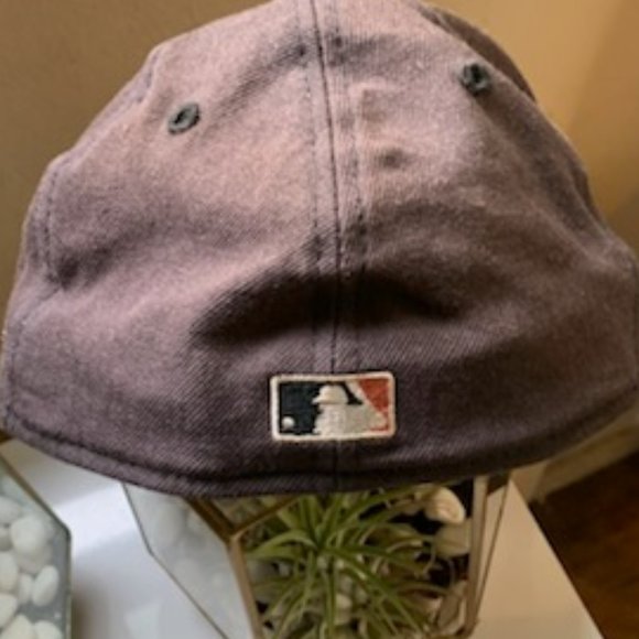 Vintage Blue Houston Astros Fitted 7 1/8 cap - Picture 4 of 5